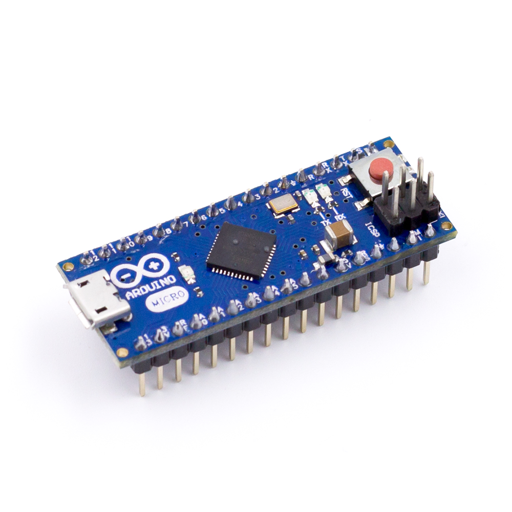 Контроллер Arduino Micro Atmega32u4, 5в 16Мгц, с кабелем